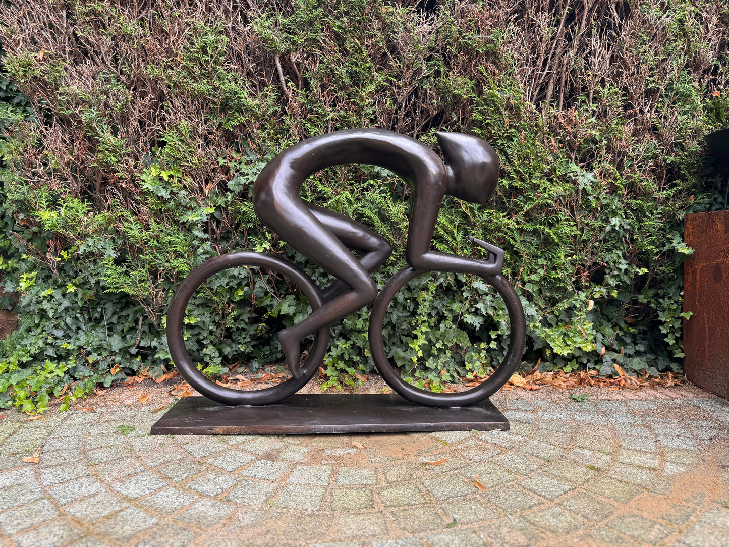 Cyclist – Bronze Sculpture. 100x28x84cm - 15Kg