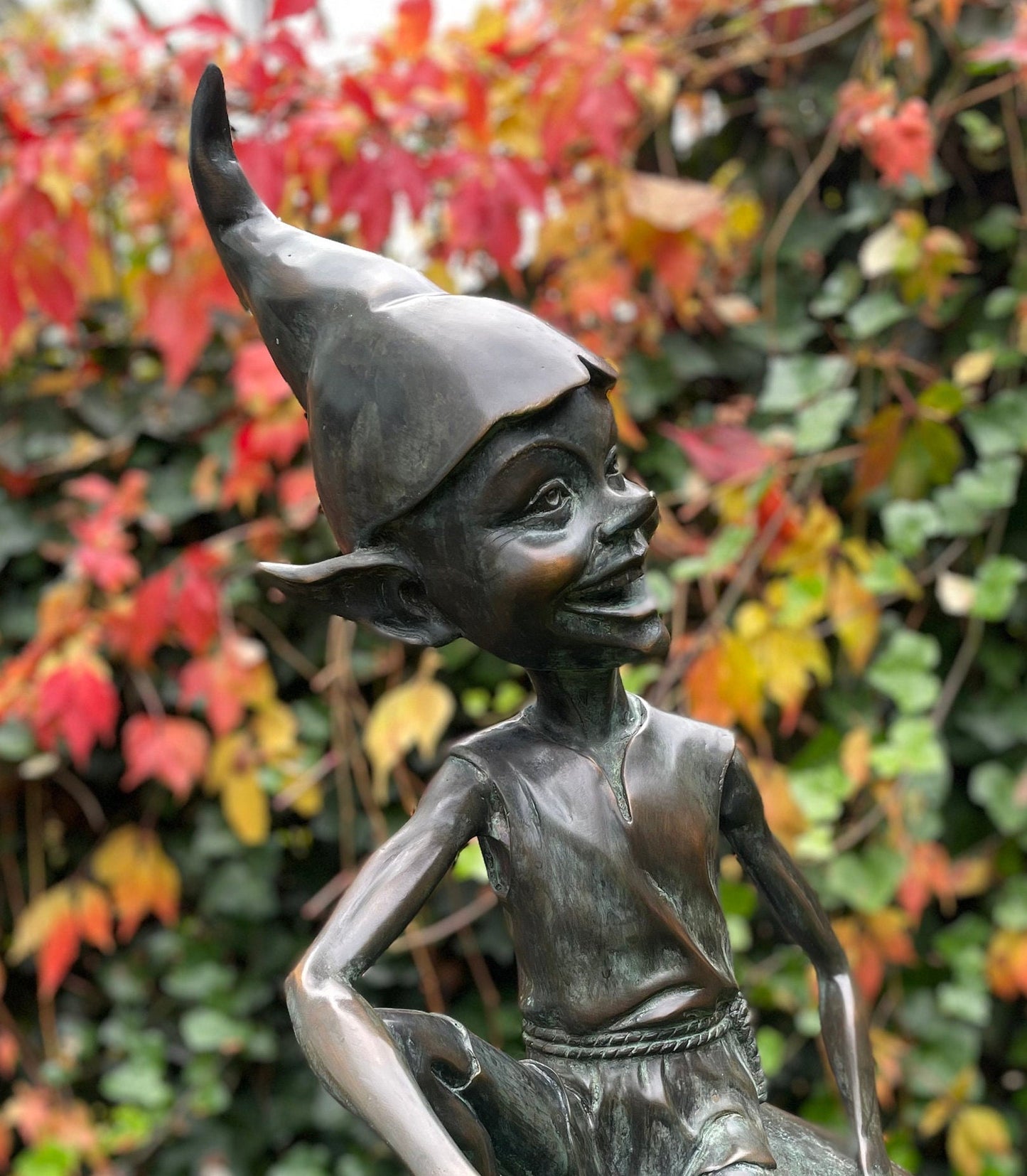 Forest Elf – Bronze Sculpture. 43x35x77cm - 10Kg