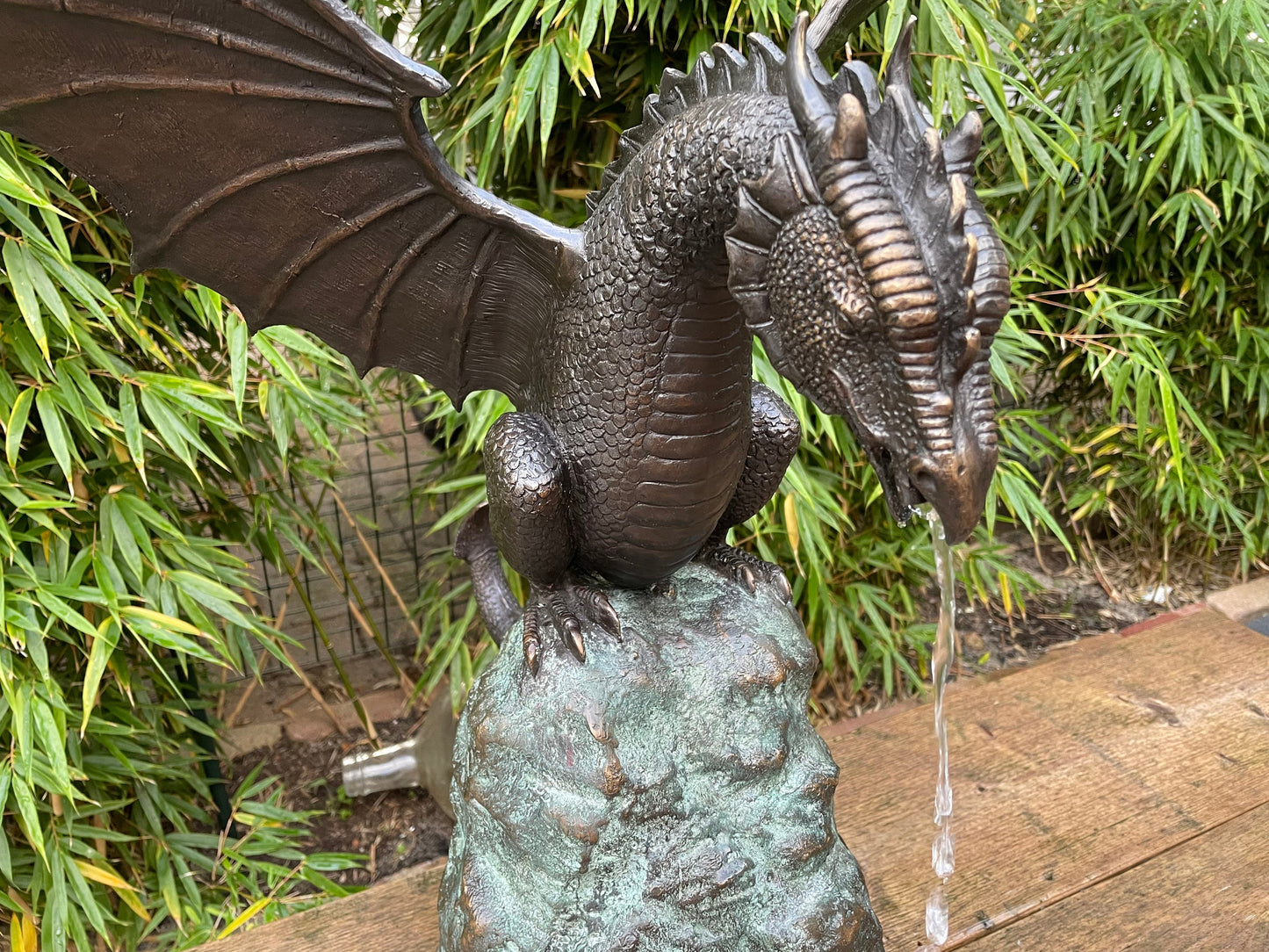 Dragon Fountain – Bronze Sculpture. 40x50x63cm