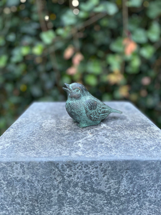 Singing Bird – Bronze Sculpture. Variations Available