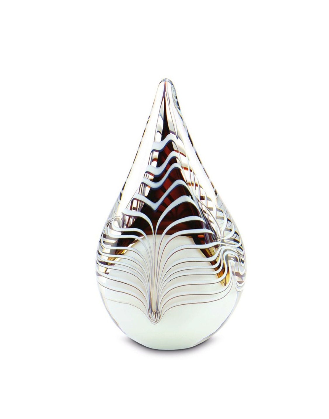 Crystal Flame – Memorial Urn. 23cm - 200ml