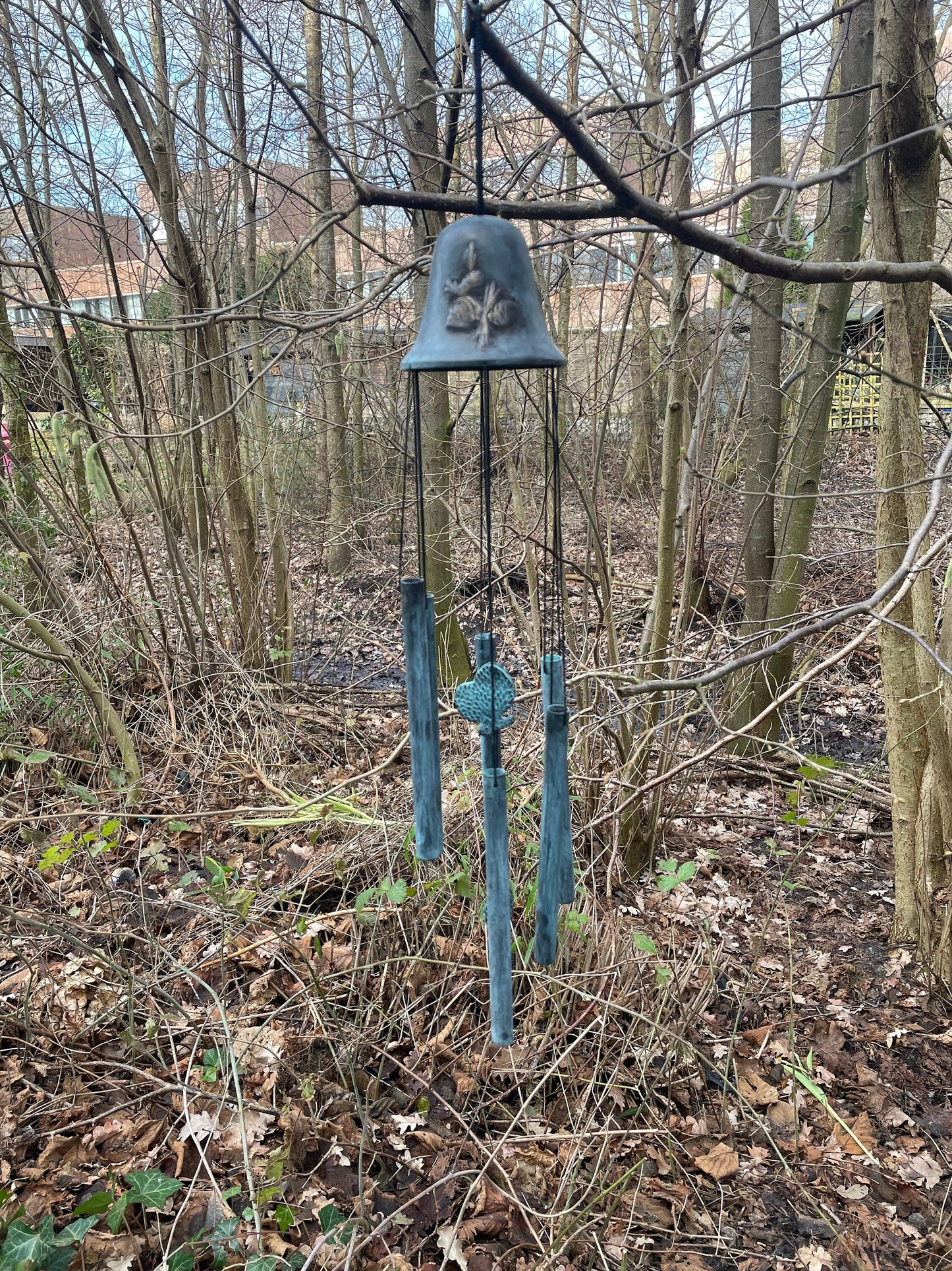 Harmony Bell – Bronze Sculpture. 17x17x60cm