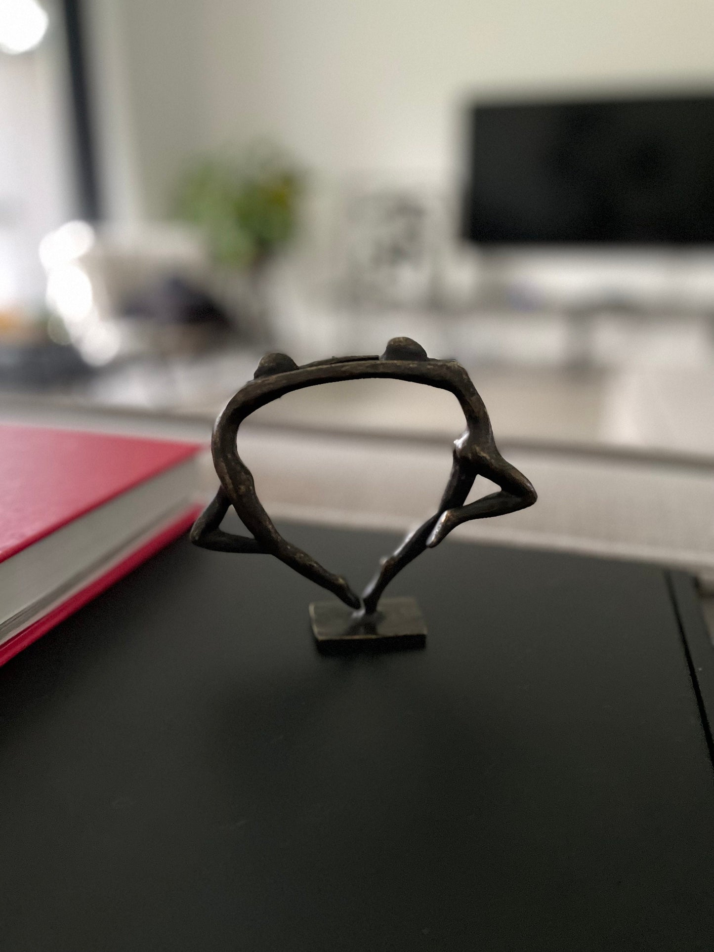 Unity of Two – Bronze Sculpture. 13x3x10cm - 0.4Kg