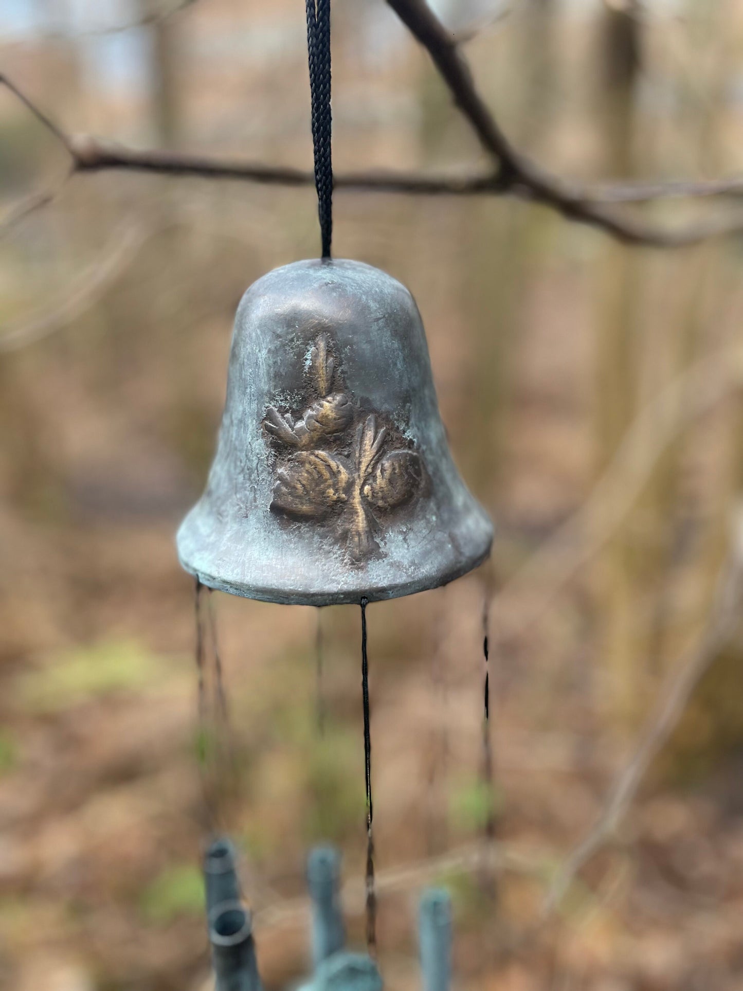 Harmony Bell – Bronze Sculpture. 17x17x60cm