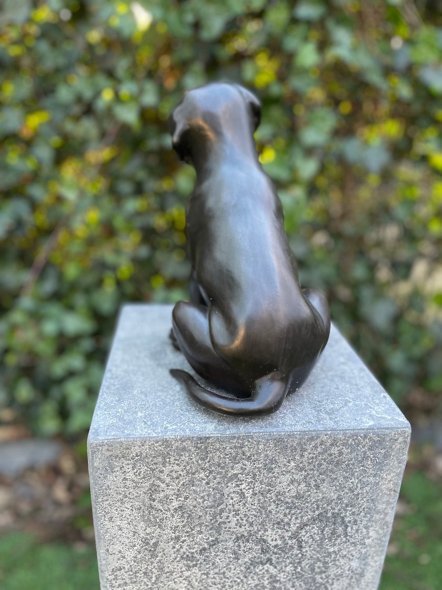 Faithful Labrador – Bronze Sculpture. 24x15x22cm - 2.7Kg