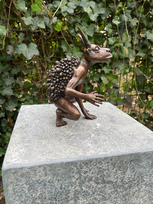 Mythic Creature – Bronze Sculpture. approx. 10x10x7cm