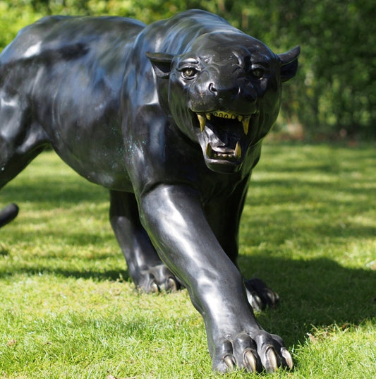 Black Panther – Bronze Sculpture. 190x40x65cm - 120Kg