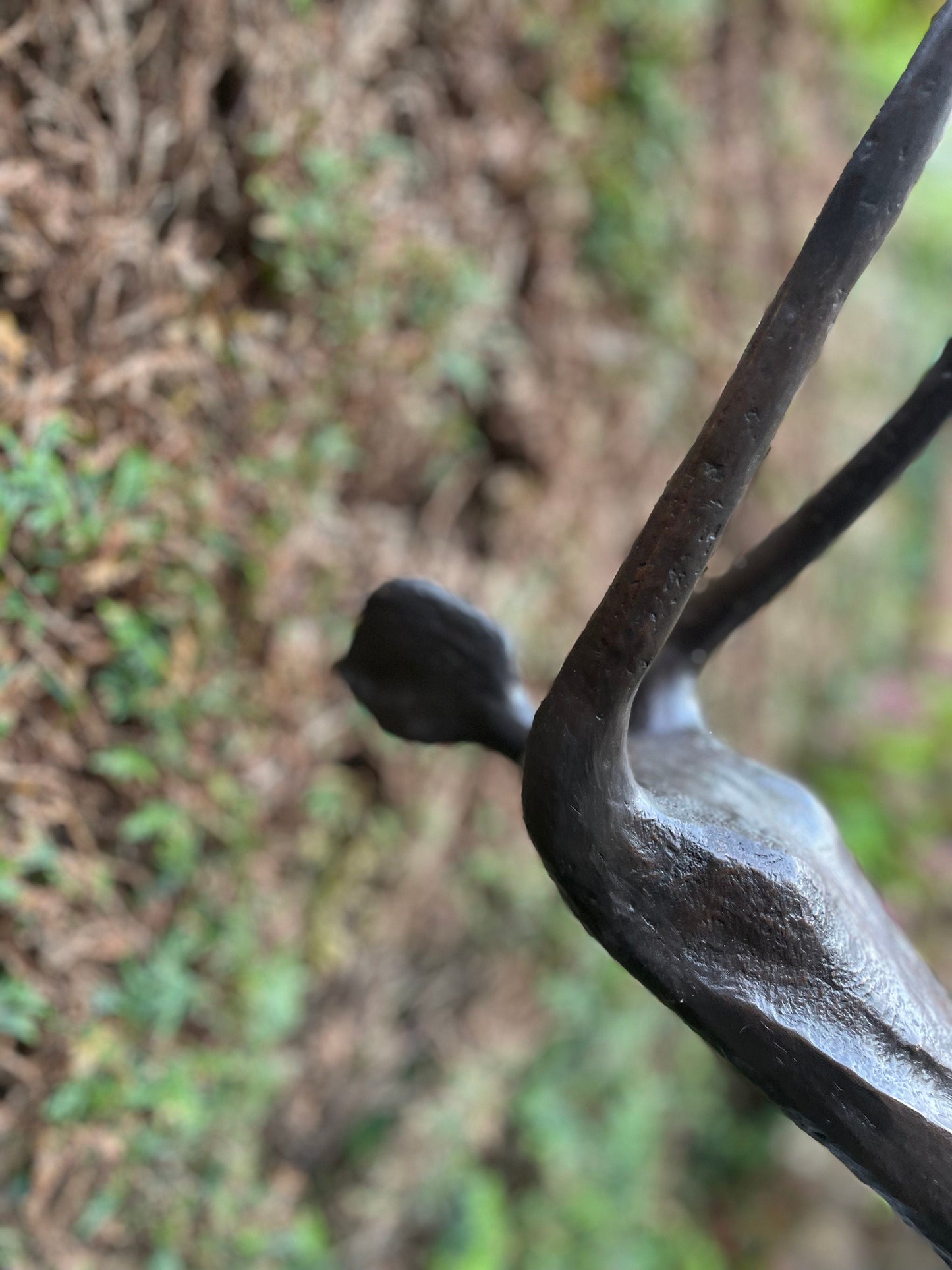 Father and Child – Bronze Sculpture. 46x24x95cm - 9Kg