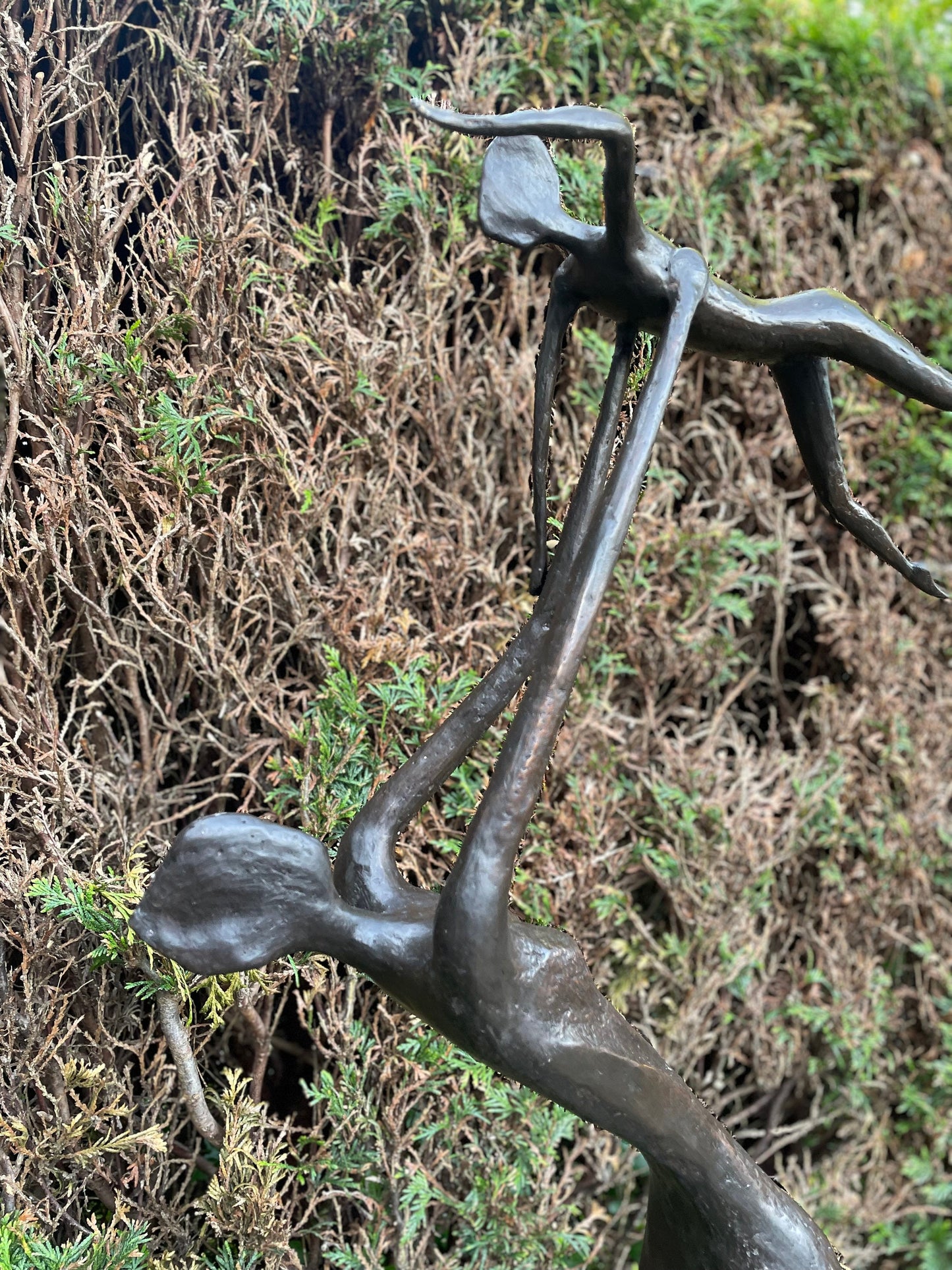 Father and Child – Bronze Sculpture. 46x24x95cm - 9Kg