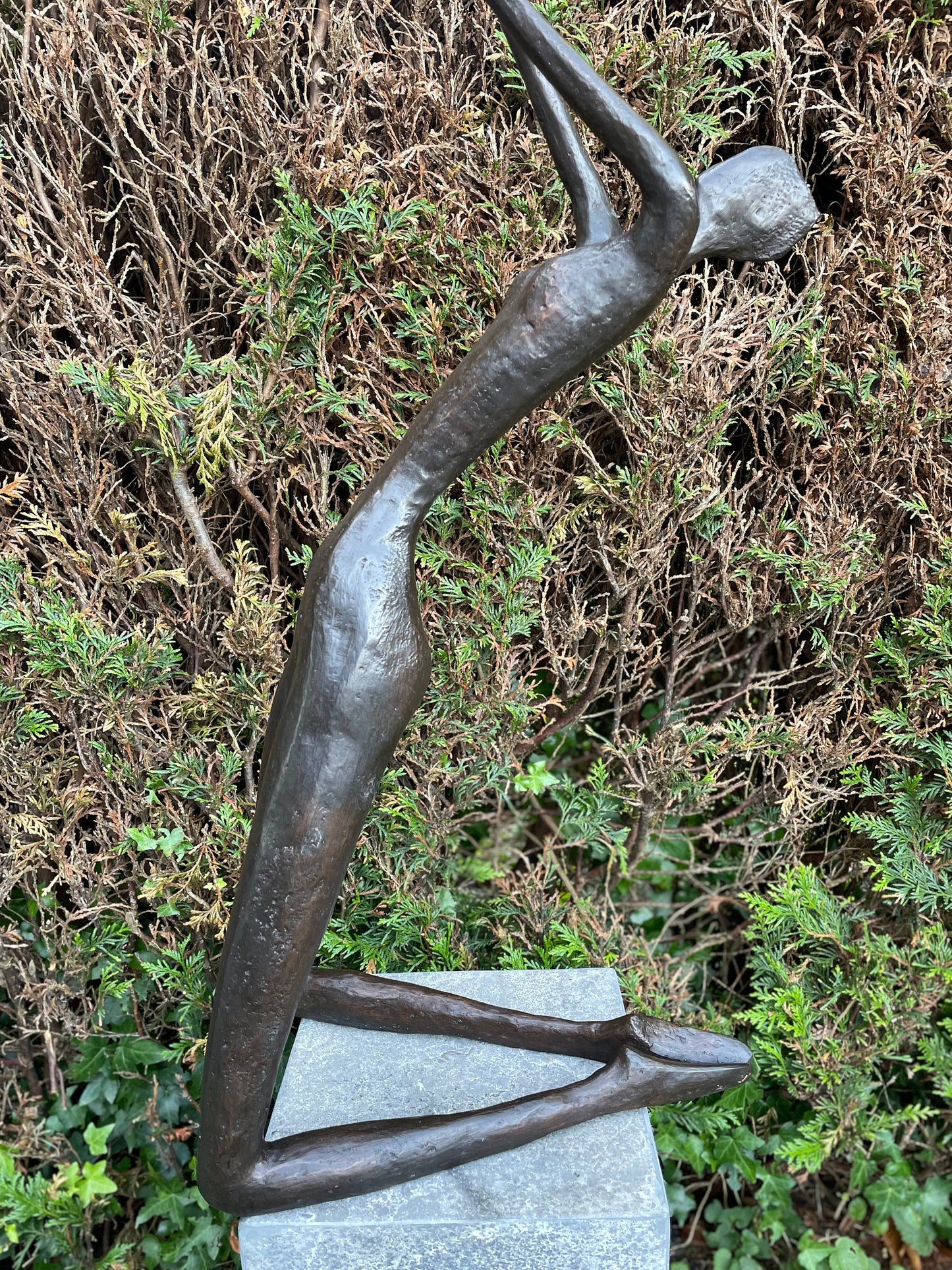 Father and Child – Bronze Sculpture. 46x24x95cm - 9Kg