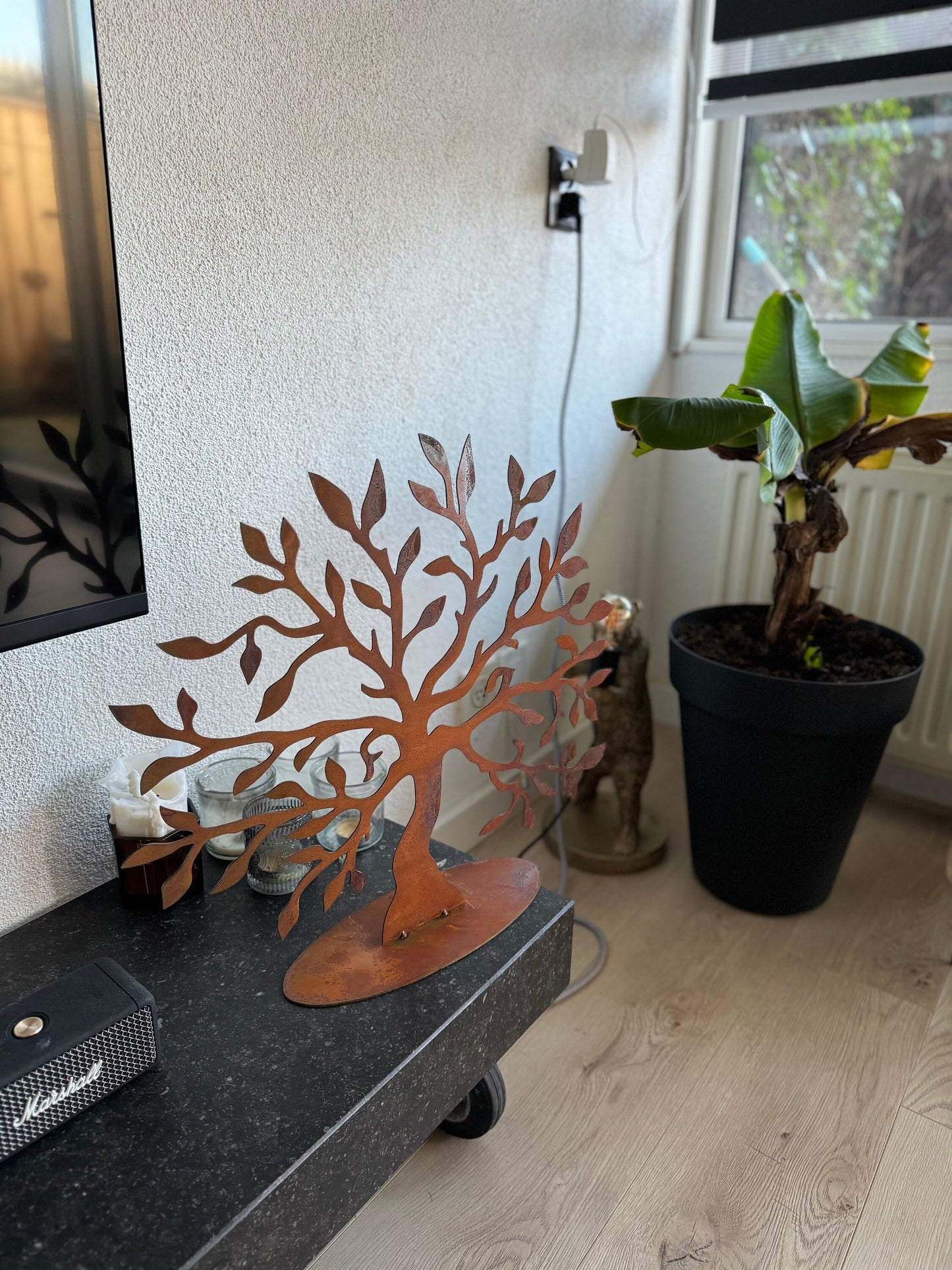 Tree of Life – Iron Sculpture. 50x15x47cm