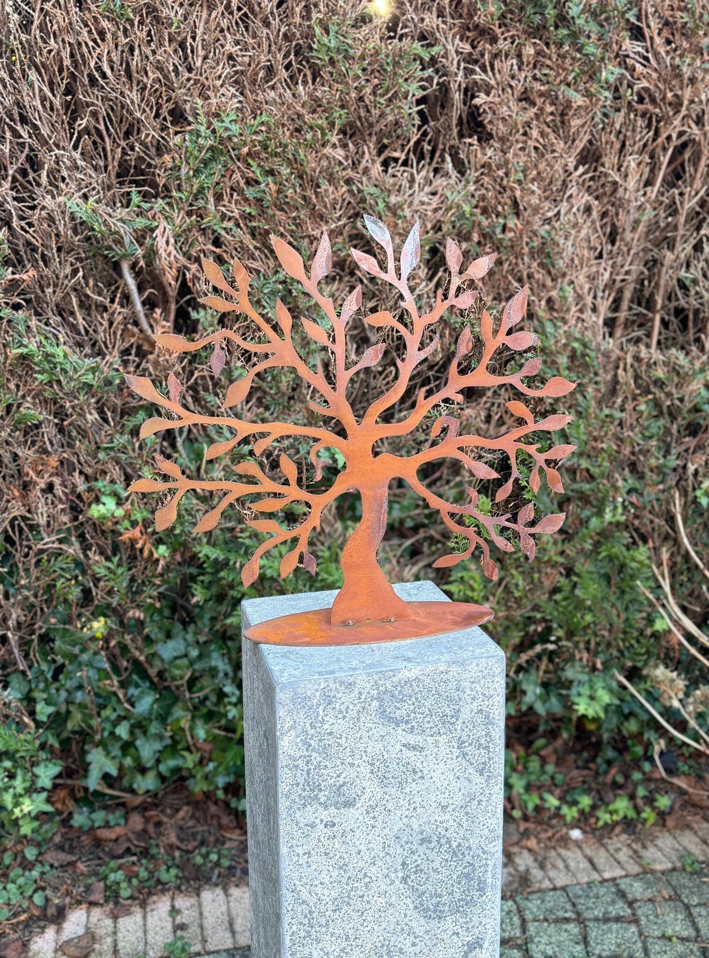 Tree of Life – Iron Sculpture. 50x15x47cm