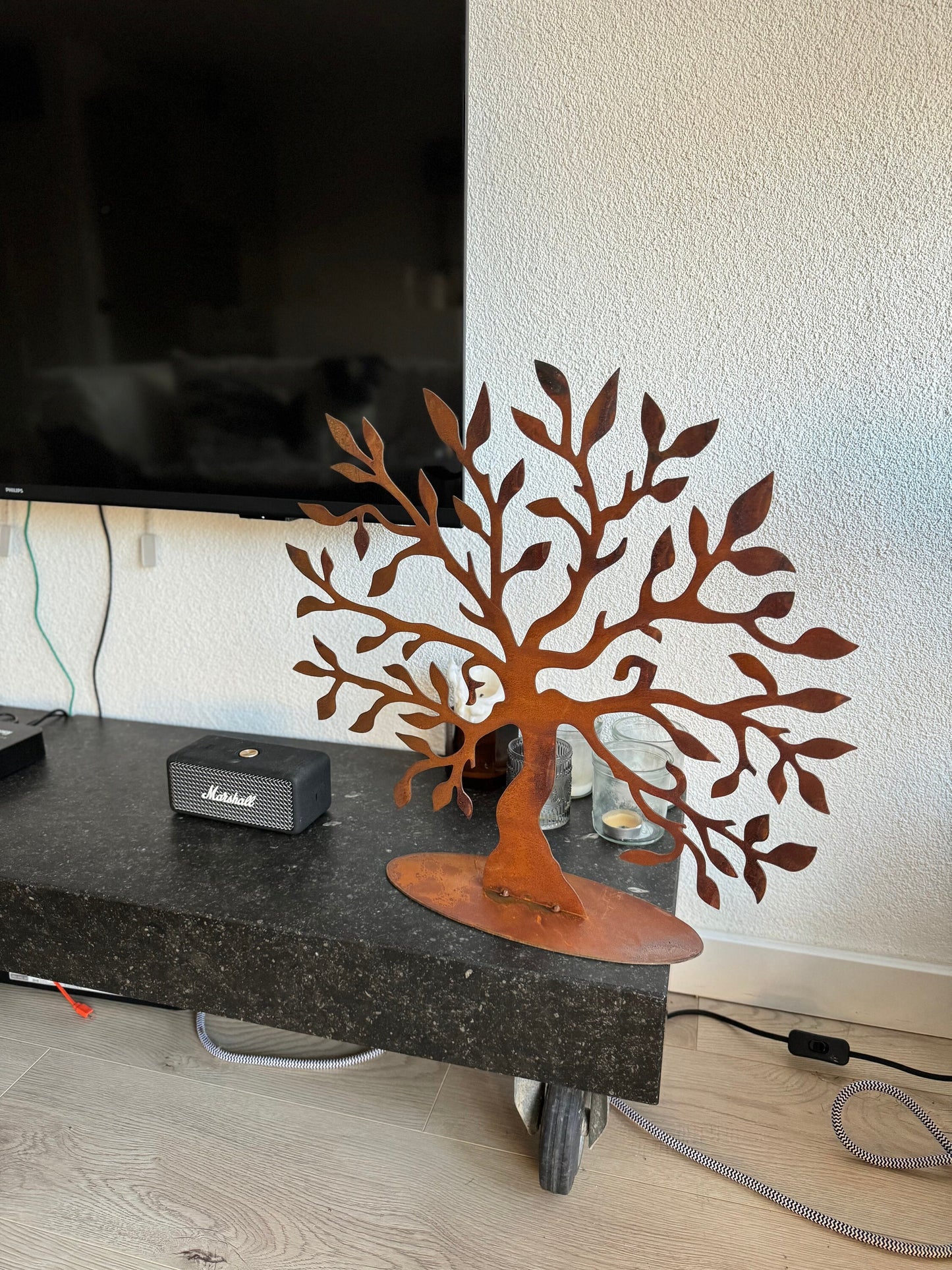 Tree of Life – Iron Sculpture. 50x15x47cm