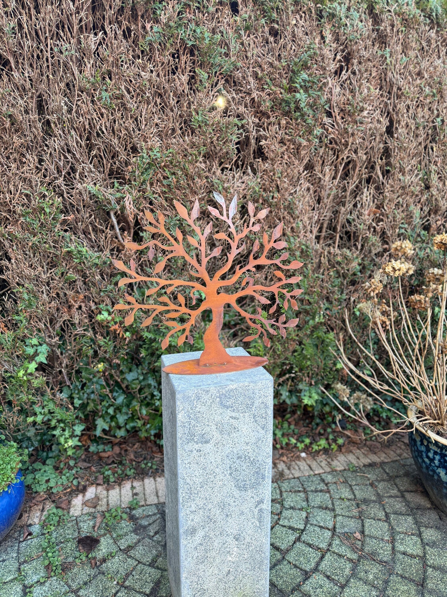 Tree of Life – Iron Sculpture. 50x15x47cm