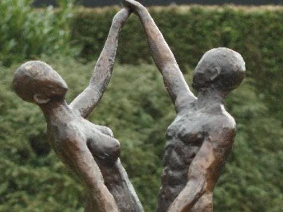 Dancing Souls – Bronze Sculpture. 95x65x135cm