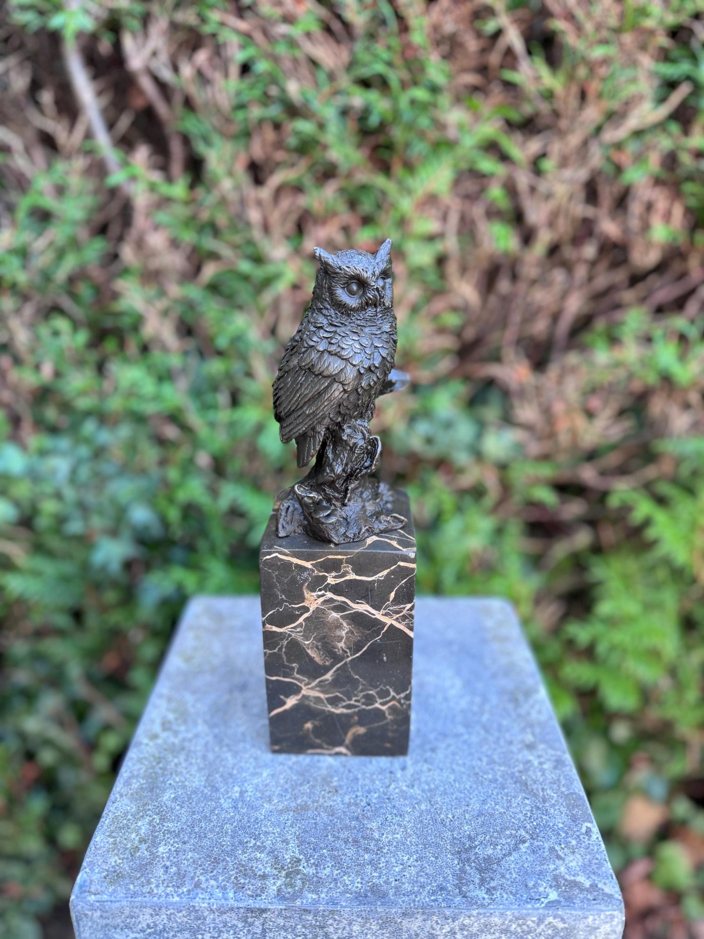 Silent Wisdom – Bronze Sculpture. 27x8x9cm - 2.7Kg