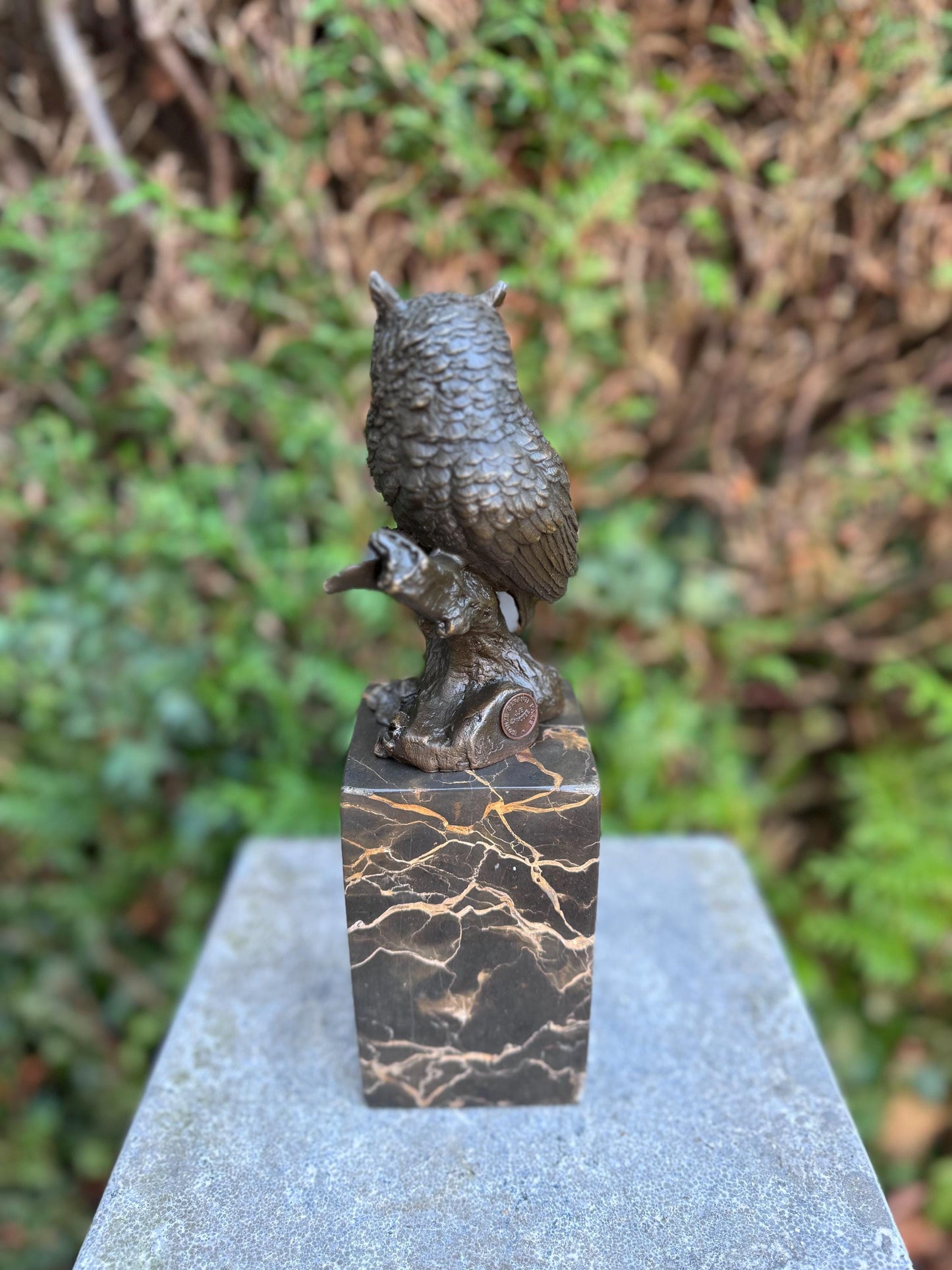 Silent Wisdom – Bronze Sculpture. 27x8x9cm - 2.7Kg