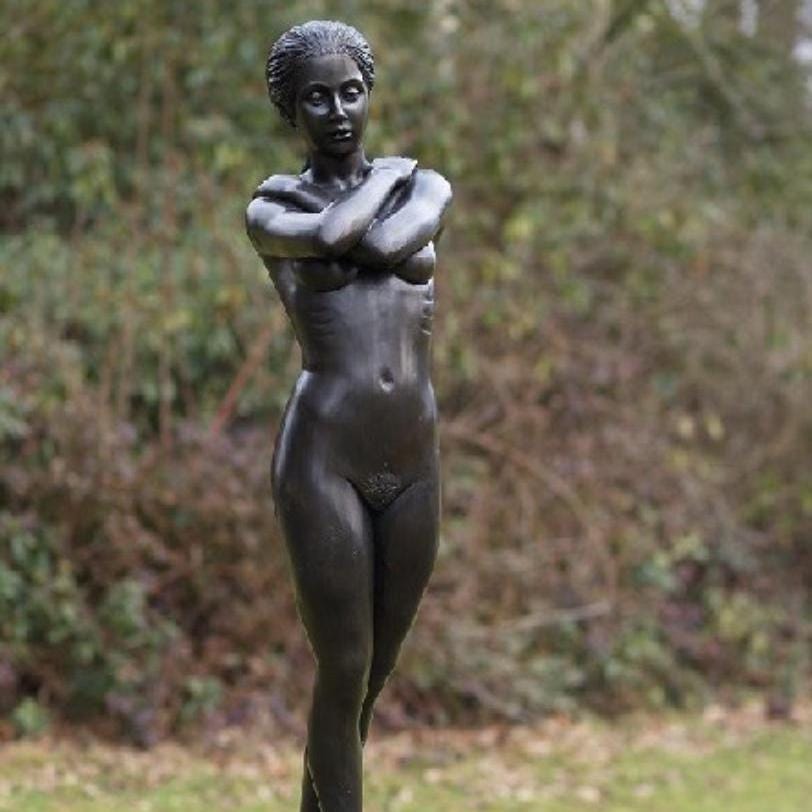 Serene Beauty – Bronze Sculpture. 33x28x117cm - 12Kg