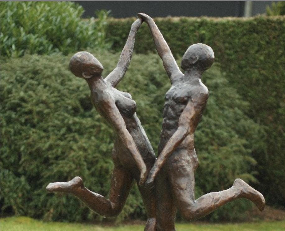 Dancing Souls – Bronze Sculpture. 95x65x135cm