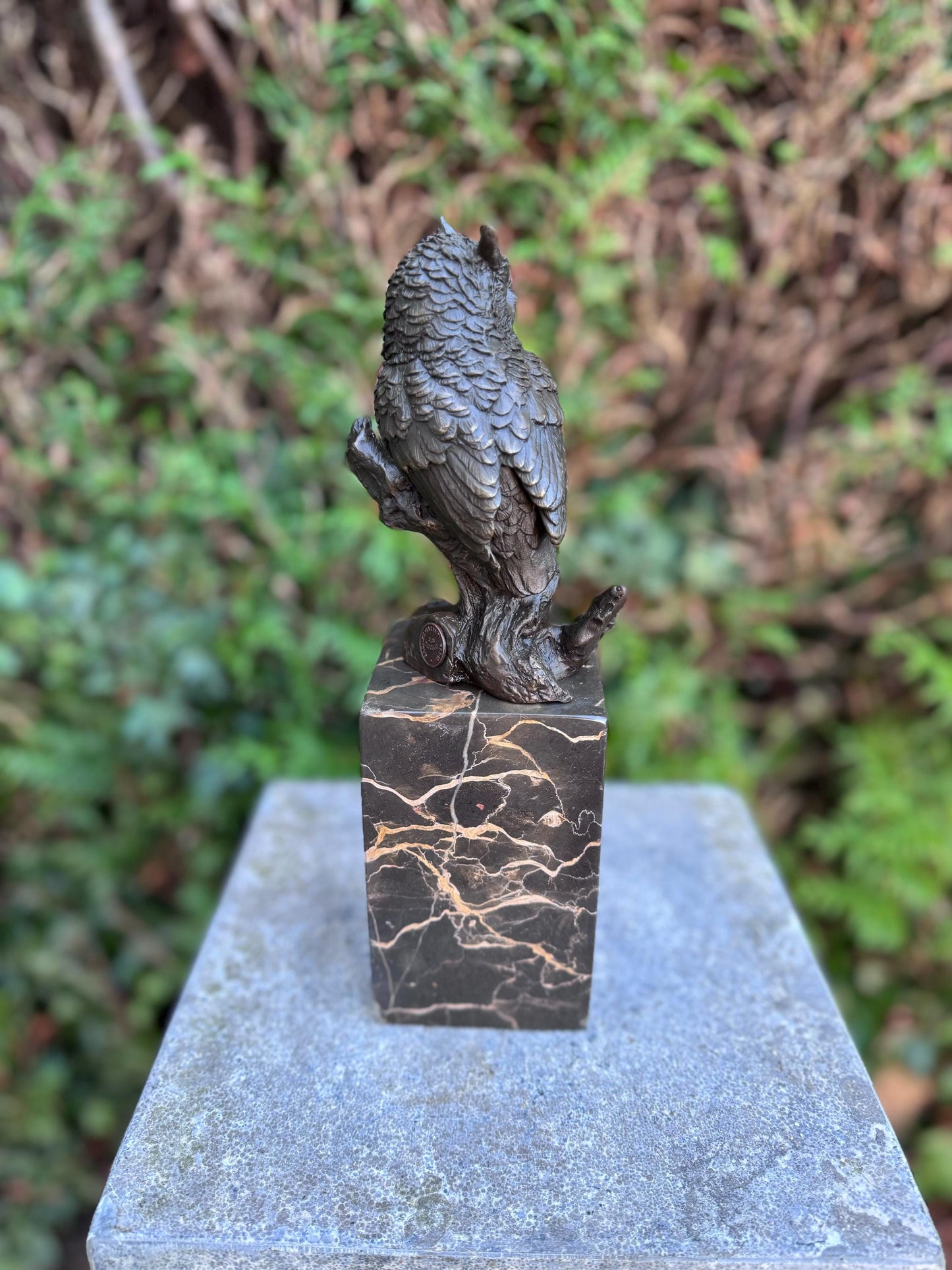 Silent Wisdom – Bronze Sculpture. 27x8x9cm - 2.7Kg