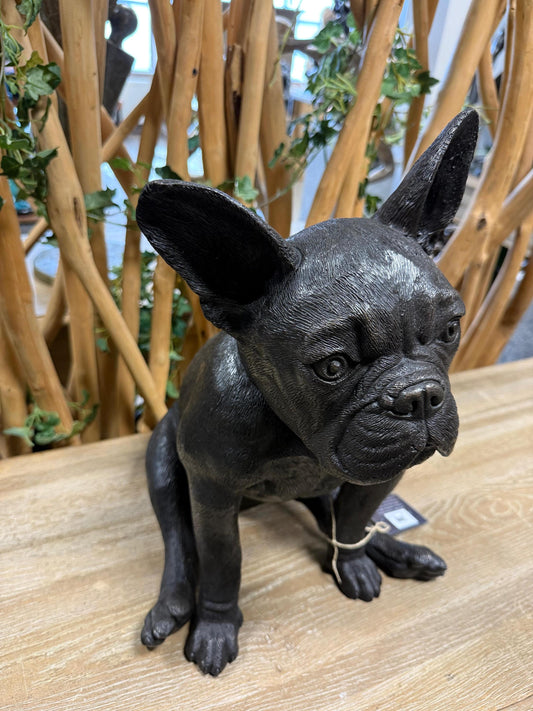 Loyal Bulldog – Bronze Sculpture. 29x30x42cm