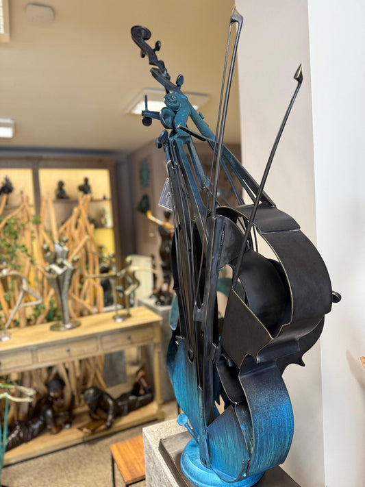 Symphony in Motion – Bronze Sculpture. 28x88x149cm