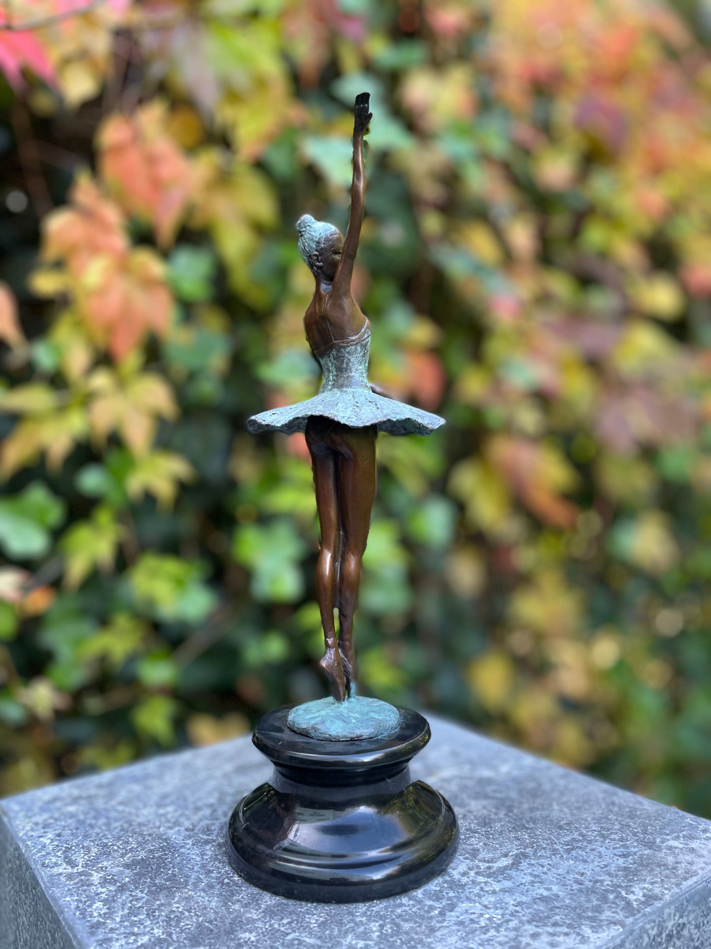 Graceful Ballerina – Bronze Sculpture. 10x10x31cm - 1.1Kg