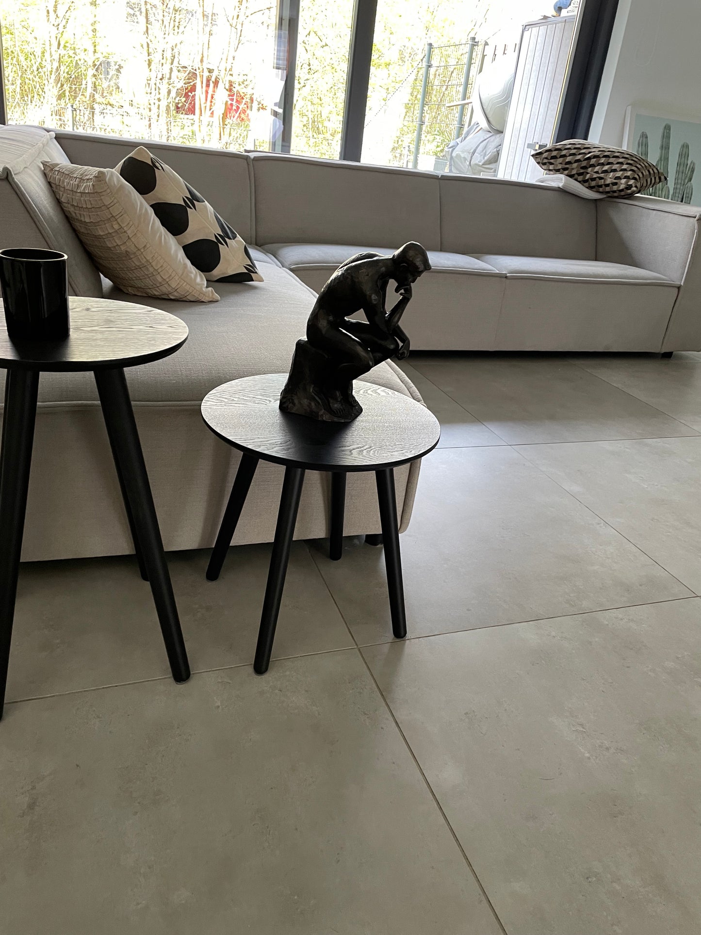 The Thinker – Bronze Sculpture. 24x12x29cm