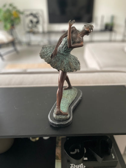 Dancing Ballerina – Bronze Sculpture. 32x15x23cm - 3.6Kg