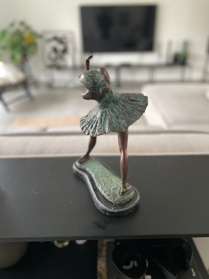 Dancing Ballerina – Bronze Sculpture. 32x15x23cm - 3.6Kg