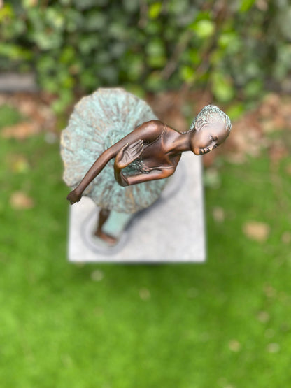 Dancing Ballerina – Bronze Sculpture. 32x15x23cm - 3.6Kg