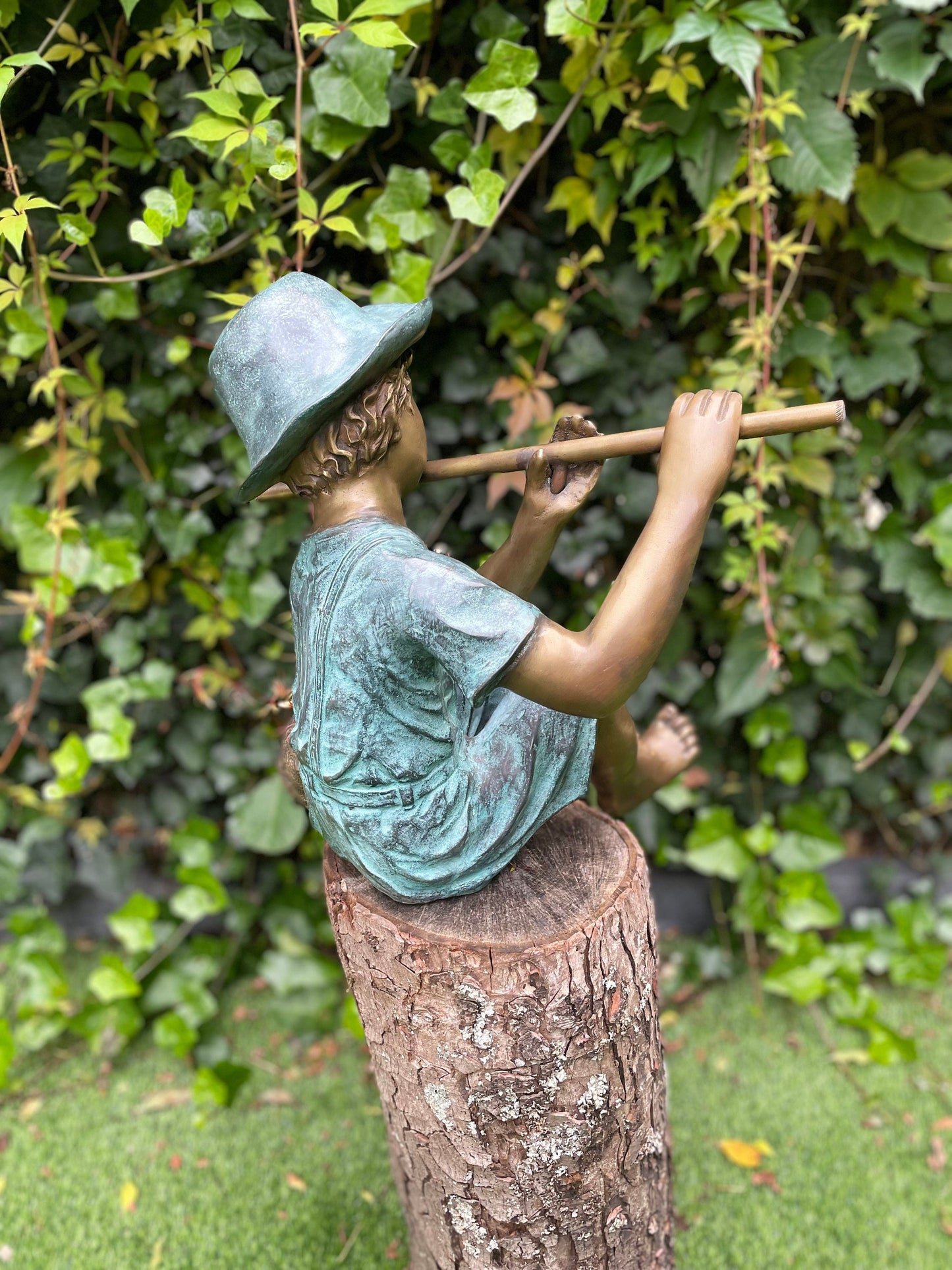 Shepherd's Song – Bronze Sculpture. 36x43x38cm - 8.8Kg