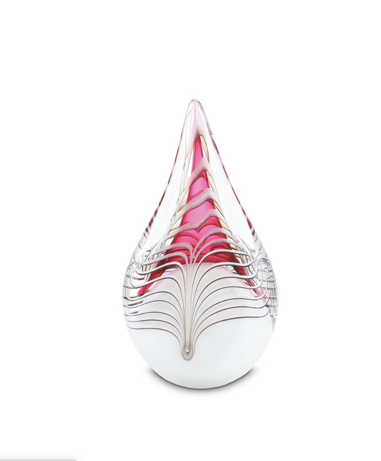 Crystal Flame – Memorial Urn. 23cm - 200ml
