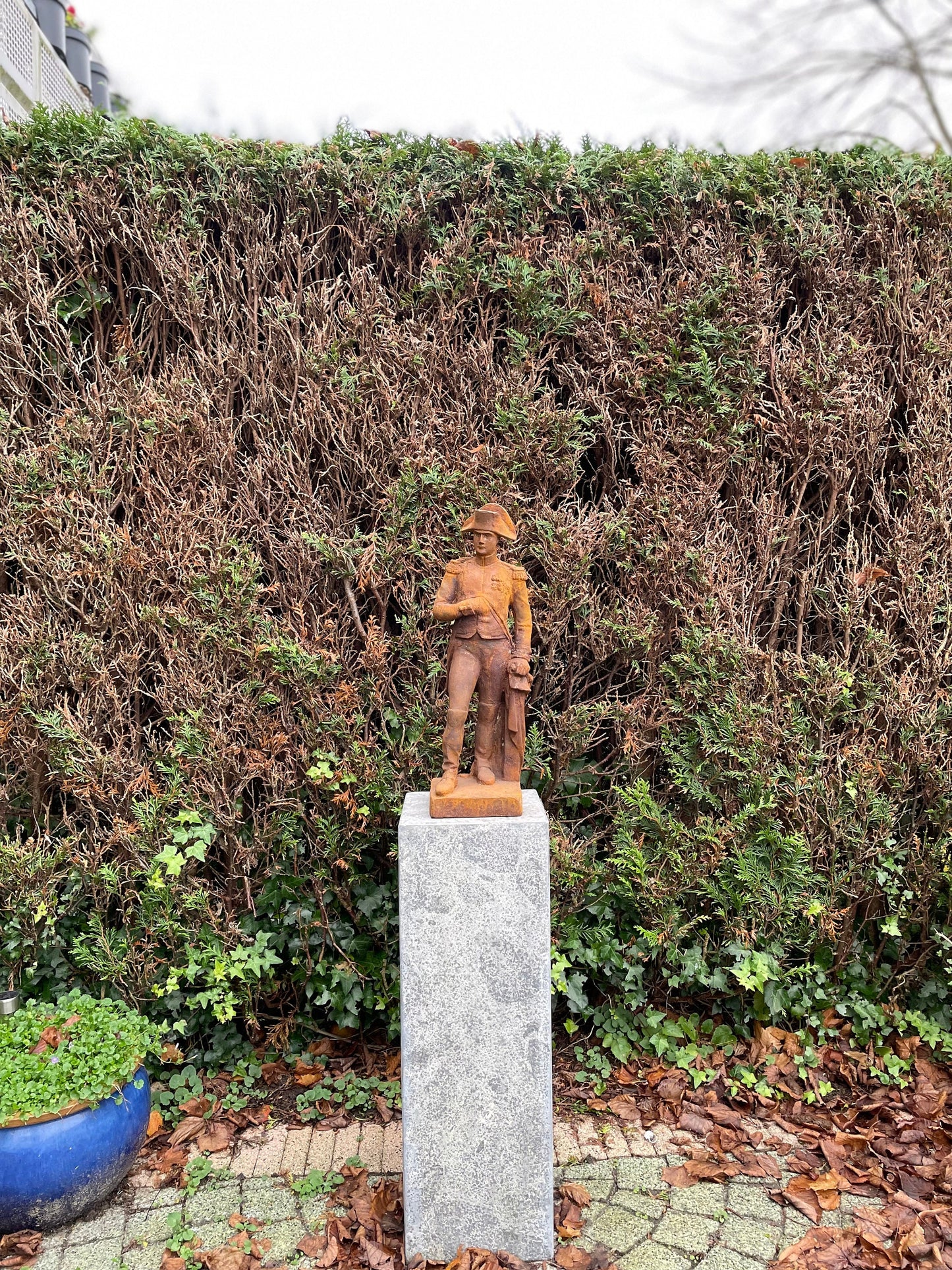 Napoleon Standing – Iron Sculpture. 56x16x18cm - 12Kg