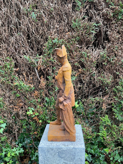Napoleon Standing – Iron Sculpture. 56x16x18cm - 12Kg