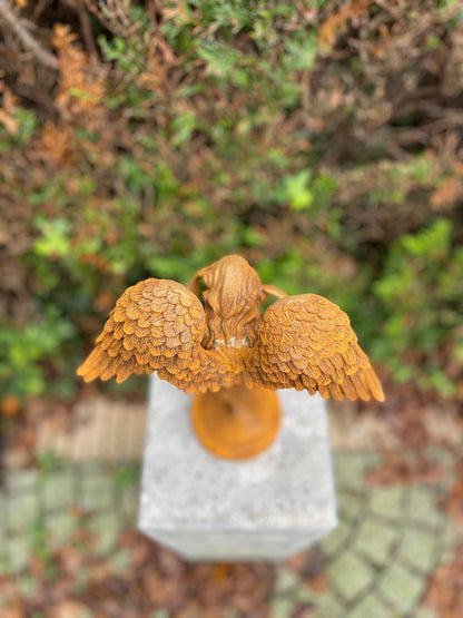 Weeping Angel – Iron Sculpture. 38x26x11cm - 4.3Kg