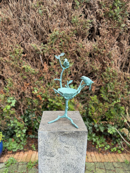 Bird Nest – Bronze Sculpture. 18x18x40cm - 2.4Kg