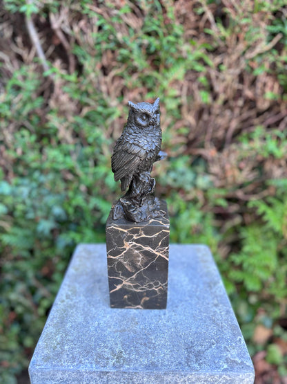 Silent Wisdom – Bronze Sculpture. 27x8x9cm - 2.7Kg