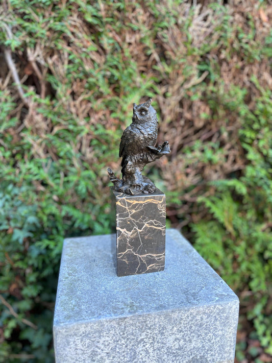 Silent Wisdom – Bronze Sculpture. 27x8x9cm - 2.7Kg