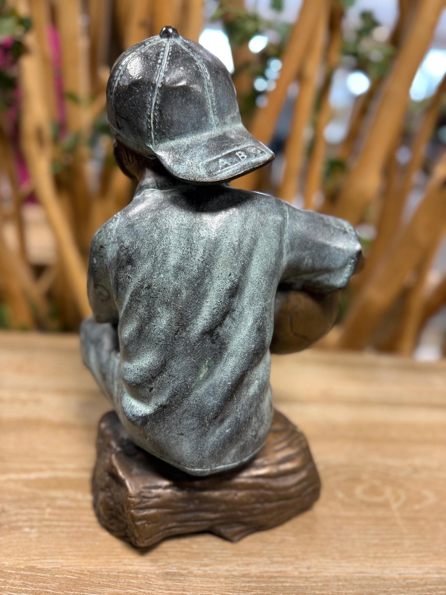Playful Break – Bronze Sculpture. 22x23x36cm