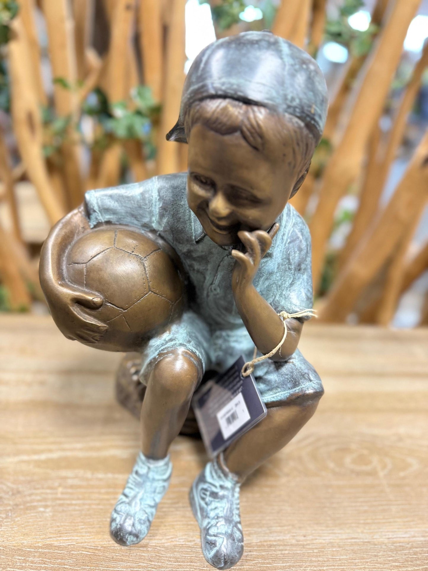 Playful Break – Bronze Sculpture. 22x23x36cm