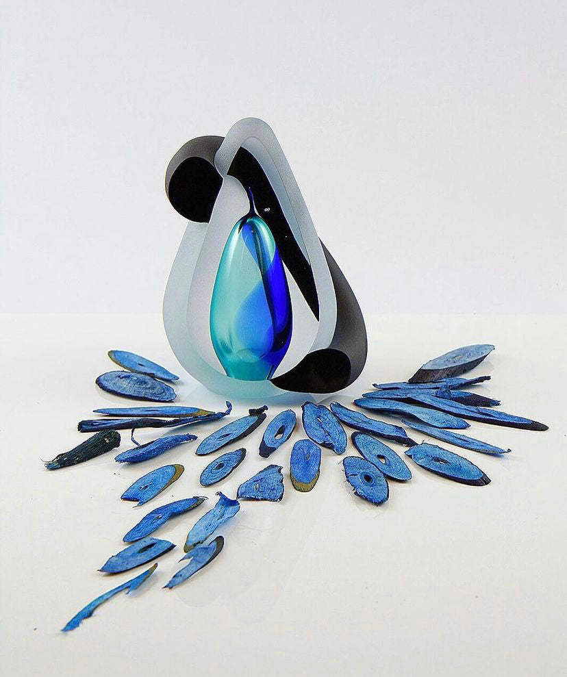 <transcy>Bow Blauw Urn 60 ml</transcy>